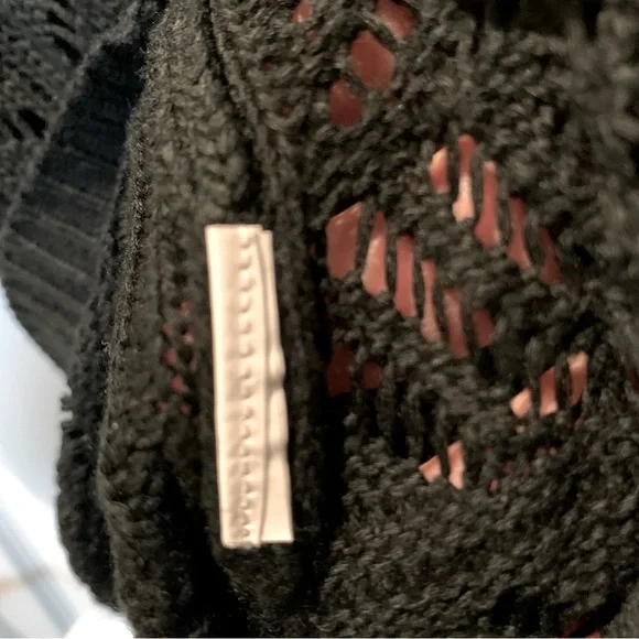 DOKOTOO Crochet Hollow Out 3/4 Sleeve Pullover Off Shoulder Sweater XXL - Picture 11 of 11